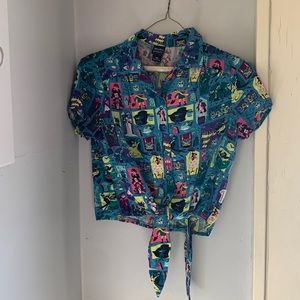 Disney Haunted Mansion Shag Shirt